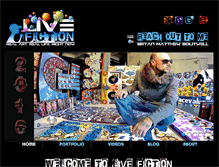Tablet Screenshot of livefiction.net